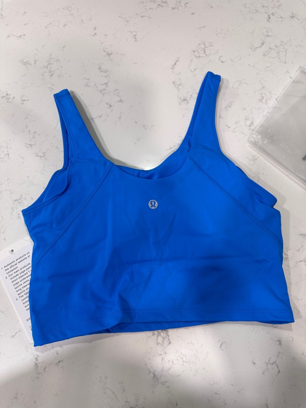 lululemon cobalt blue align tank top